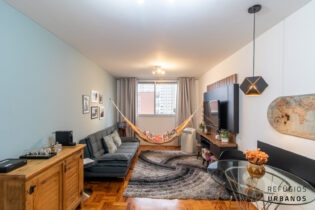 Apê de 48m² com 1 dormitório em condomínio com portaria 24horas, vaga na garagem a 550m do metro Vergueiro!