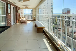 No Boqueirão, Vila Rica, 120 m2, lazer completo, varanda gourmet, vista livre, 3 dormitórios (1 suíte), 2 vagas demarcadas e depósito.