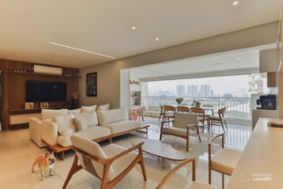 Apartamento na Lapa com 136m², 2 suítes e muita integração entre sala, cozinha e varanda. Depósito e 2 vagas, em um condomínio clube.
