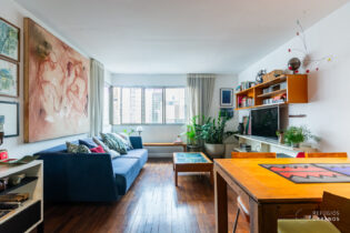 Apartamento de 113,80 metros quadrados de área útil no Jardim Paulista, charme e muita vida, com 3 dormitórios e 1 vaga na garagem.