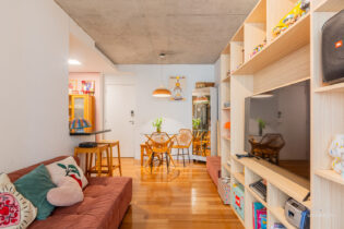 APARTAMENTO GARDEN NA POMPEIA COM 1 QUARTO, CLOSET, SALA E COZINHA SEMI-INTEGRADAS, VARANDA COM JACUZZI E 1 VAGA DE GARAGEM.