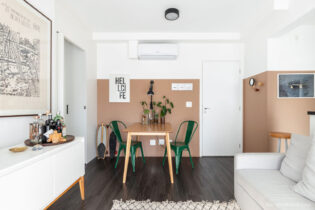 Apartamento de 1 dormitório, 1 vaga, com varanda e lazer na melhor localização da Bela Cintra. São 47m², pronto para morar.