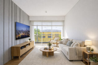 Apartamento em prédio assinado, com vista para a Paróquia - charmoso, iluminado e repleto de marcenaria sob medida na Vila Ipojuca.