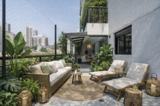 Apartamento garden na Vila Romana com 80,89 m², varanda ampla, vista verde para a praça e lazer completo. Um refúgio urbano com sol e charme.
