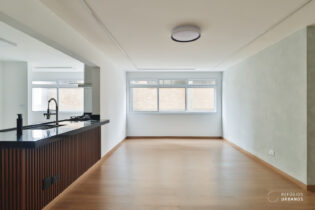 Apartamento reformado com 103m², 2 quartos e uma suíte, a um pulo da Estação Borba Gato