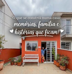 Uma casa é muito mais do que metros quadrados. Descubra o que realmente se constrói num lar, e que não é feito de parede e teto.