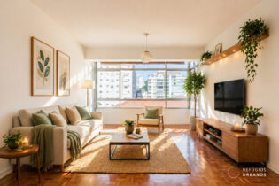 Janelão e Piso de Taco em Perdizes! Com 96m², 2 dormitórios e vaga, este apartamento preserva todo o charme dos anos 70.