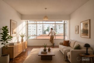 Janelão e Piso de Taco em Perdizes! Com 96m², 2 dormitórios e vaga, este apartamento preserva todo o charme dos anos 70.