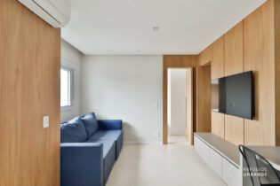 Apartamento com 52,58m², 1 suíte, lavabo, varanda integrada, 1 vaga e lazer, perto da Estação Borba Gato.