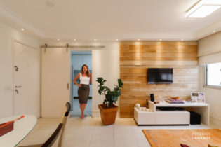 Apê iluminado, com 2 quartos e com aquele charme de bairro, Brooklin Novo