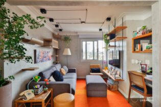 Apartamento reformado em Perdizes, 94 m², 2 quartos sendo 1 suíte, 2 vagas em prédio da década de 1980 retrofitado.