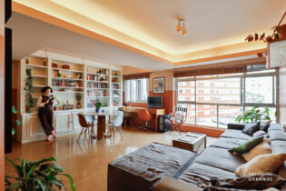Apartamento reformado na Bela vista. São 77m², 1 dormitório + quarto de hóspedes, janelão e 1 vaga de garagem — a 1 quadra da Av. Paulista.