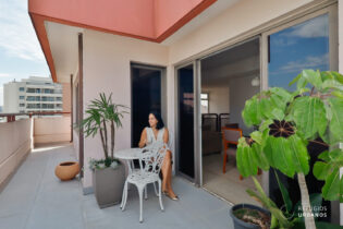 Uma cobertura de 132,26m2, com 2 suites, 2 vagas, deposito e lazer na divisa entre Brooklin e Campo Belo.