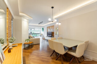 Apartamento com 3 quartos em Perdizes, 134 m², sendo 1 suíte, varanda integrada, 2 vagas e lazer completo em uma rua tranquila e arborizada.