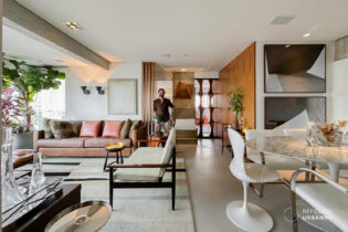Apartamento com projeto assinado e vista livre com 79,77 m², 1 suíte, lavabo e 2 vagas no Sumaré, prédio novo com lazer de clube
